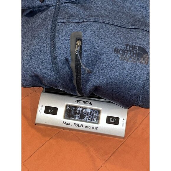 The North Face Mens/Womens 1/4 Zip Pullover XXL Blue Heather Athletic Fit - Picture 8 of 8